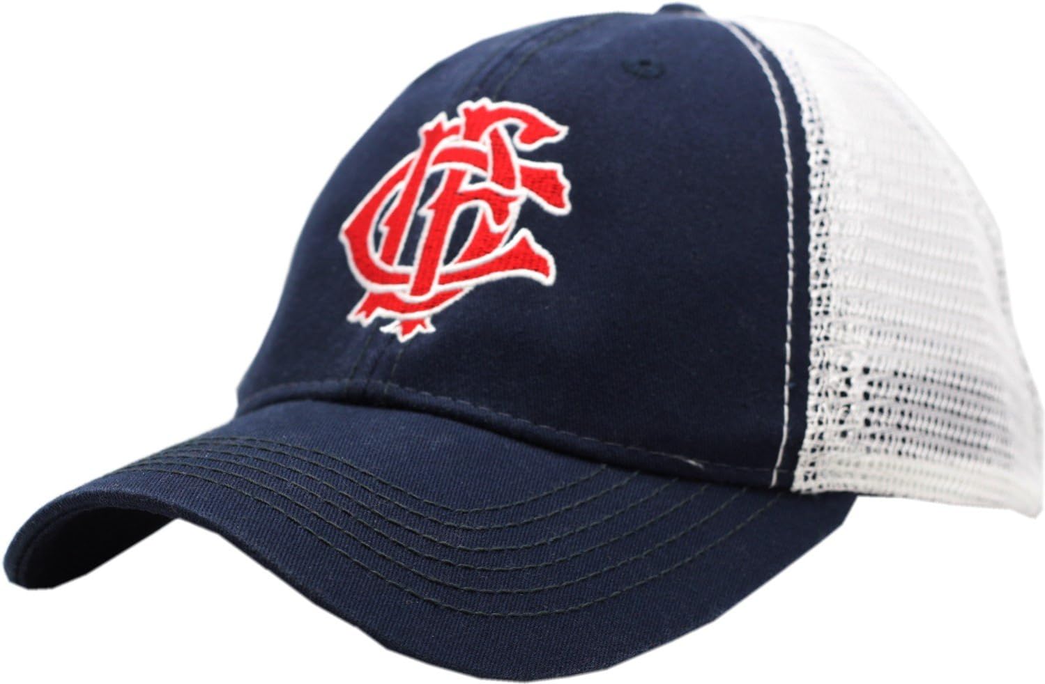 Authentic Headwear Chicago Fire Department Trucker Mesh Cap with Embroidered Logo