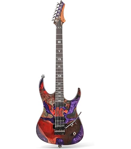 Amazon.com: Leo Jaymz Electric Guitar Monsoon Series,Reverse