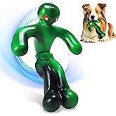Jeefome Indestructible Dog Toys for Aggressive Chewers:Tough Chew Toys for Medium & Large Breeds-Nylon Dog Bone to Keep Them Busy,Gifts for Dogs,Mlik Flavor (Green)