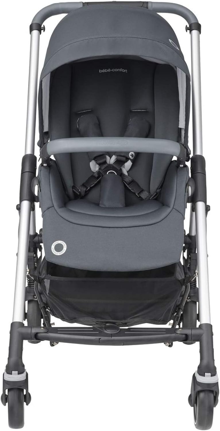 Carritos Y Sillas De Paseo Bebe Bebe Confort Mya Cochecito Compacto Y Citadine Incluye Funda De Lluvia Essential Graphite Amberfreda Com