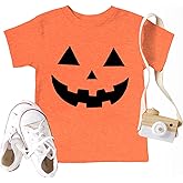 LAWOZZOS Kids Halloween Shirt Boo Pumpkin T-Shirt Kids Girls Boys Ghost T-Shirt