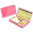 MAXUS Digital Gram Scale with 200g x 0.01g Capacity, Stylish Pink Plated Shining Cover and Platform, Mini Pocket Scale for Food and Jewelry