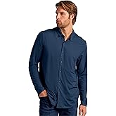 True Classic Long Sleeve Shirts for Men – Casual Mens Dress Shirts, Stretch Button Down Shirt Men, Slim & Relaxed Fits