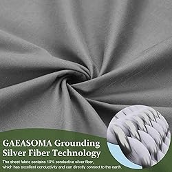 Grounding Sheets Queen Size, 10% Pure Silver Fiber