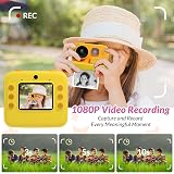 Mafiti Kids Camera Instant Print 2.0 Inch 48MP 1080P Dual Lens 32GB view 4