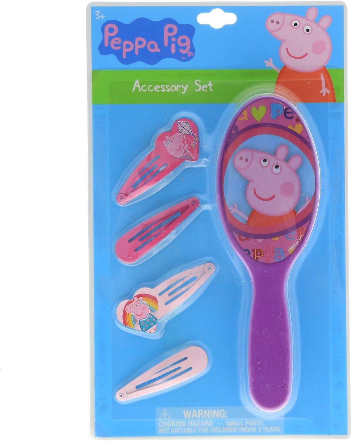 Disney Princess Hair Brush Accessory Set
