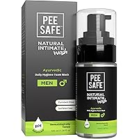 PEESAFE Natural Intimate Wash for Men | Ball Wash for Men | Genital Wash | Daily Hygiene Wash, with Tea Tree Essential Oil an