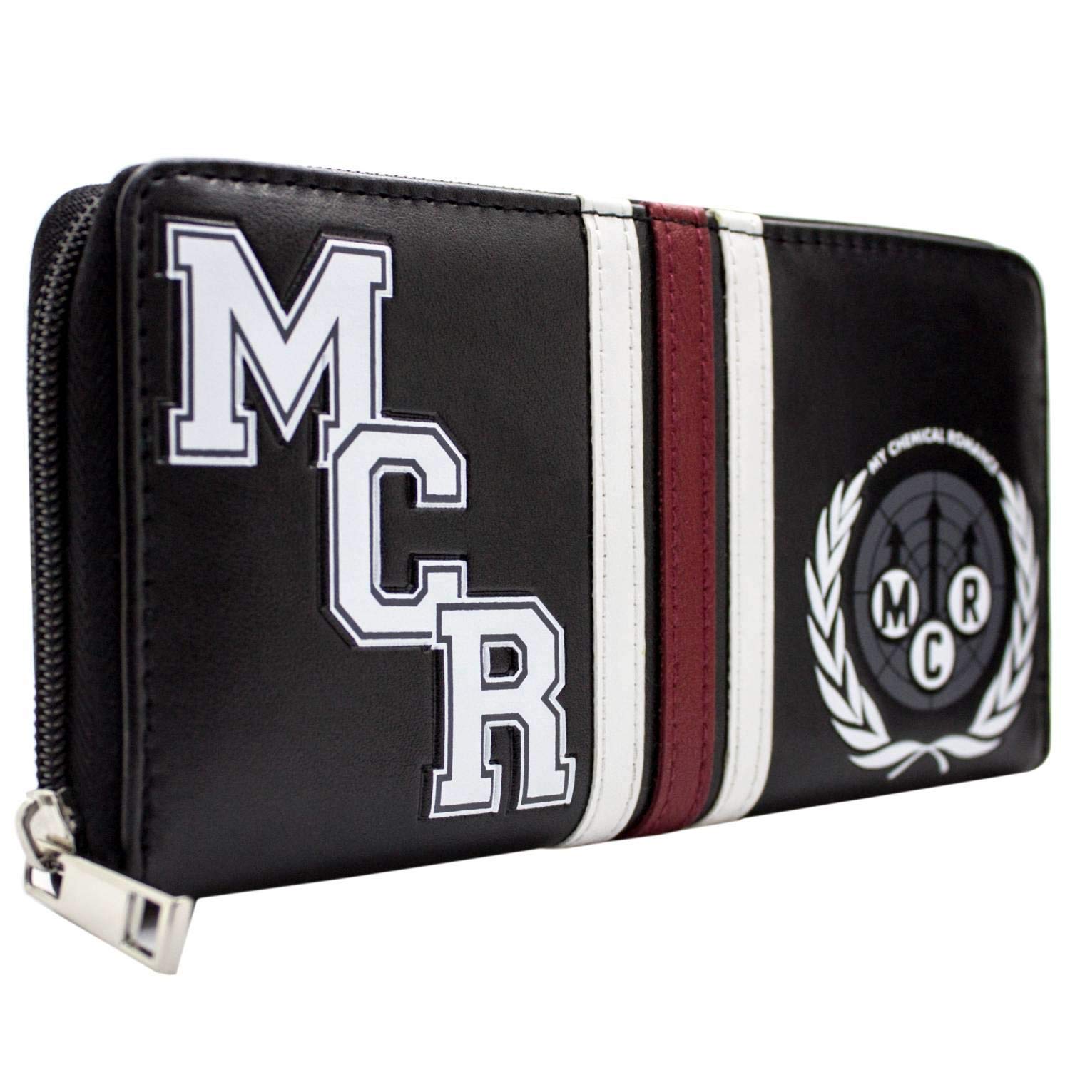 My Chemical Romance MCR Rock Band Purse Clutch Coin Pocket & Card Holder, Black