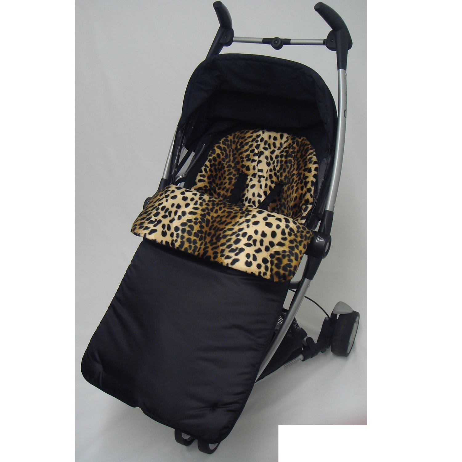 Animal Print Footmuff/Cosy Toes Compatible with Pushchair Lepoard