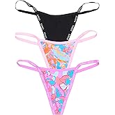 Bonds womens Thong Underwear 3-pack – Breathable Cotton Blend, Soft Stretch, Everyday Comfort
