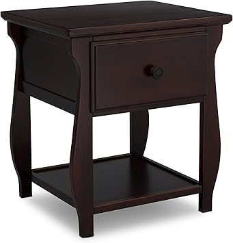 Delta Children Lancaster Nightstand Dark Brown Chocolate Amazon Ca Baby