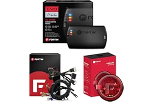 Fortin EVO-VWT6 All in One Remote Start & Interface Kit w/Thar-VWT6 T-Harness + Flash-Link Updater Bundle - Solution for Sele