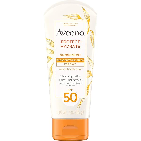 aveeno protect and hydrate face