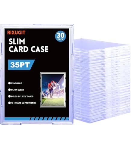 brick card sleeves Amazon.com: Qesonoo Cards Sleeves Top Loaders 10 Hard Acrylic Card Protector  Clear Card Brick + 1 Display Stand Fit for Trading Cards,Standard Sports  Cards,Baseball Card Holder Cases Collectibles White : Toys &