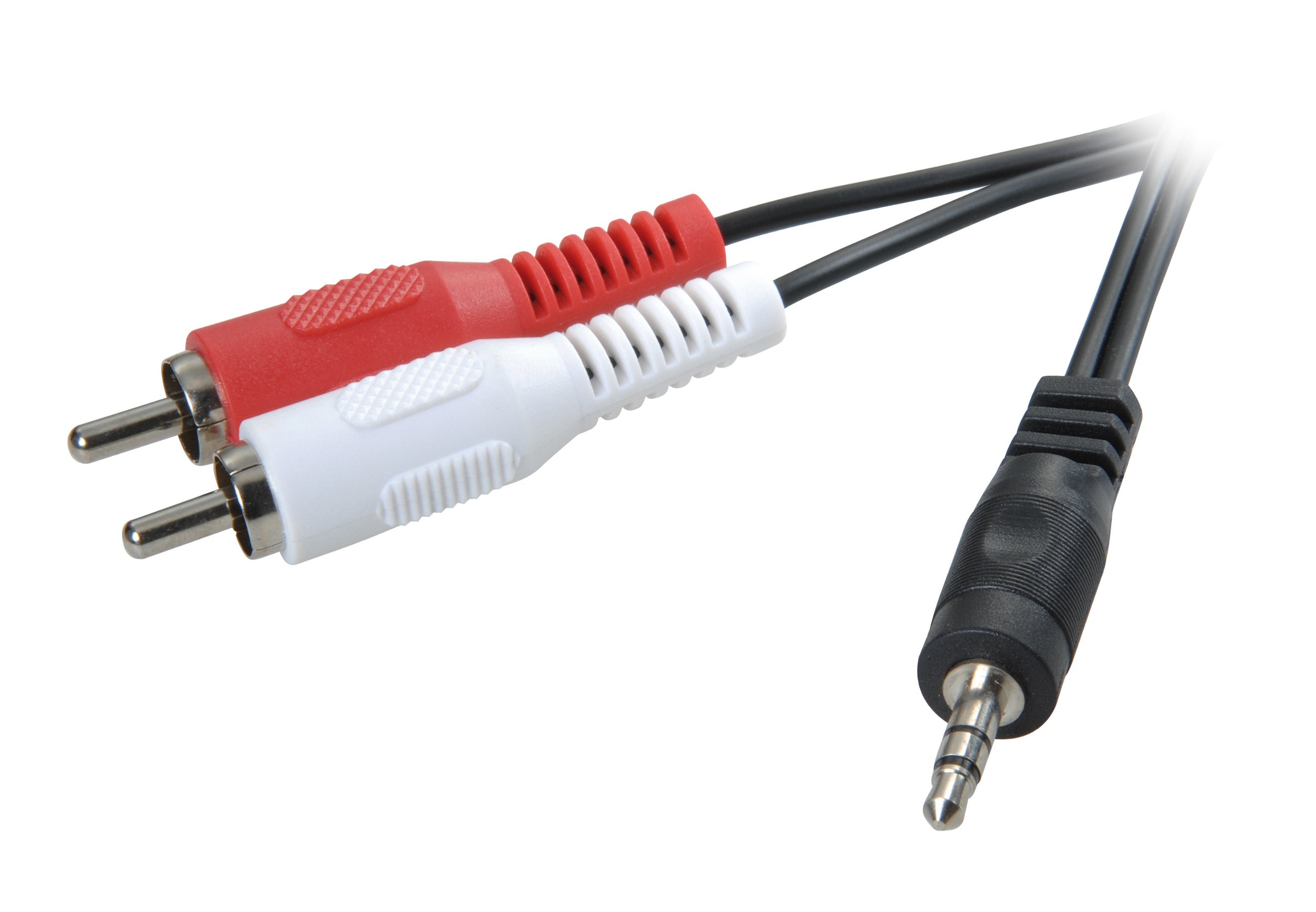 Vivanco Audio Cable 3.5 mm Audio Jack <-> 2x RCA Male 5 m