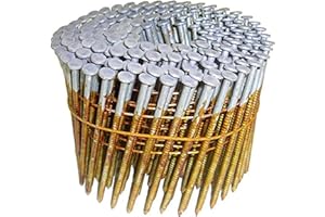 Metabo HPT 12700HPT Full Round Head Hot Dipped Galvanized Wire Coil Framing Nails 2" x .099 Rg | 5000 Count