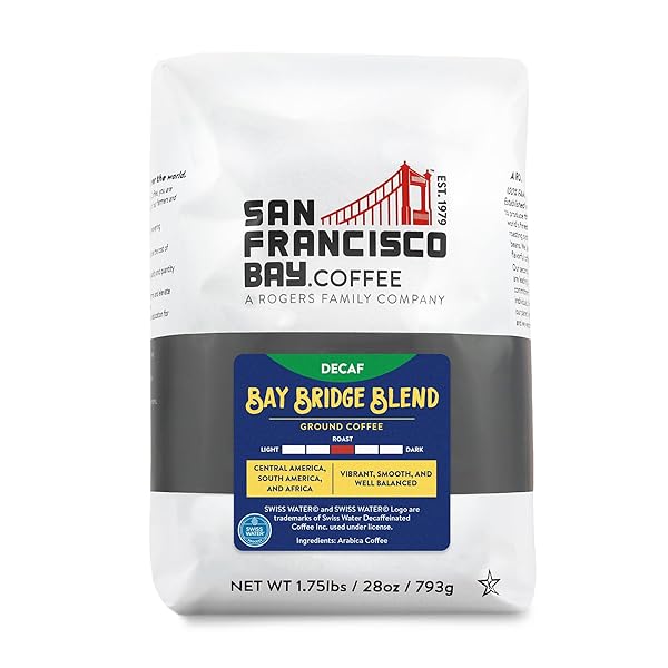 SAN FRANCISCO BAY GROUND COFFEE – DECAF BAY...