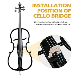 4/4 Full Size Electric Cello,Electric Cello Kit