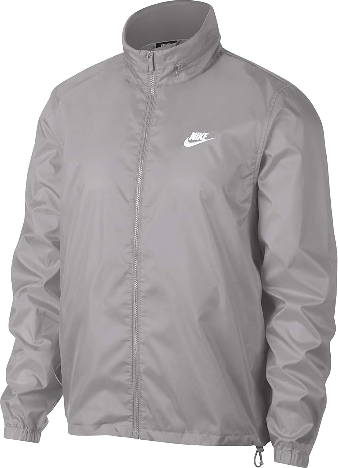nike black and grey windbreaker