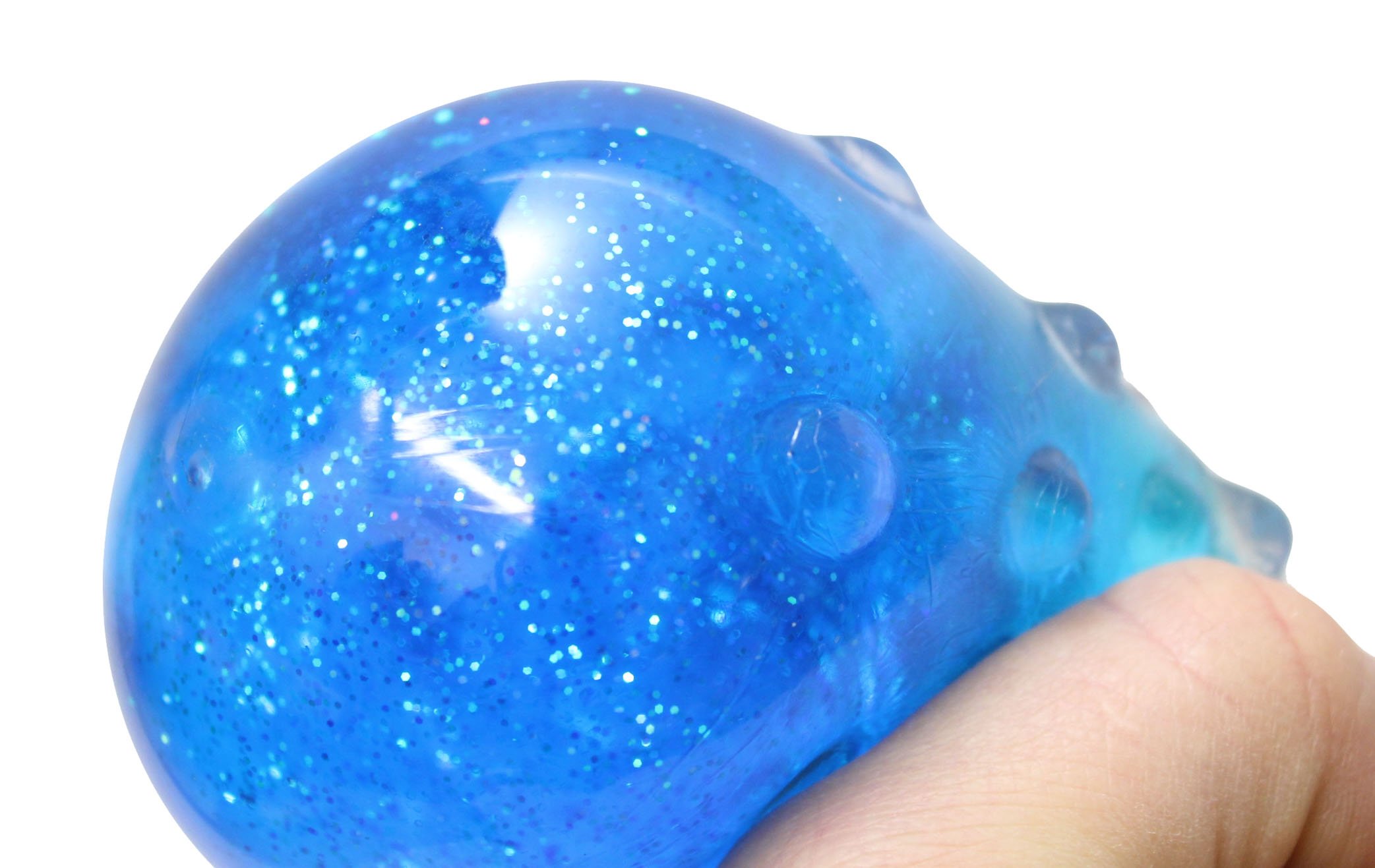 Curious Minds Busy Bags Bumpy Gel Filled Squeeze Stress Ball Sensory, Fidget Toy Calming for