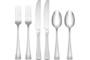 Hampton Forge Evansvile Frosted 6 Pc Set for 2, 0.65 LB, Metallic