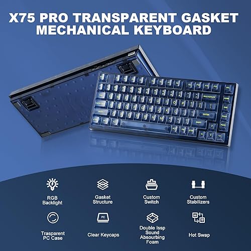 YUNZII X75 PRO X75&frasl;X75 PRO \u2013 YUNZII KEYBOARD