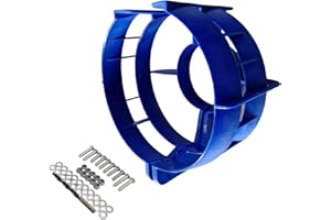 SupremeMarine 9 11 13 14 Inch Propeller Safety Guard Polypropylene for 9.9-120 HP Outboard Motor Propeller