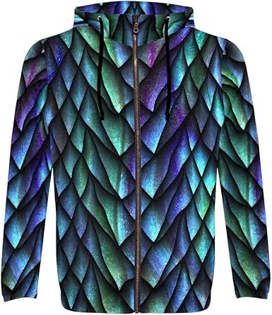 dragon design hoodie