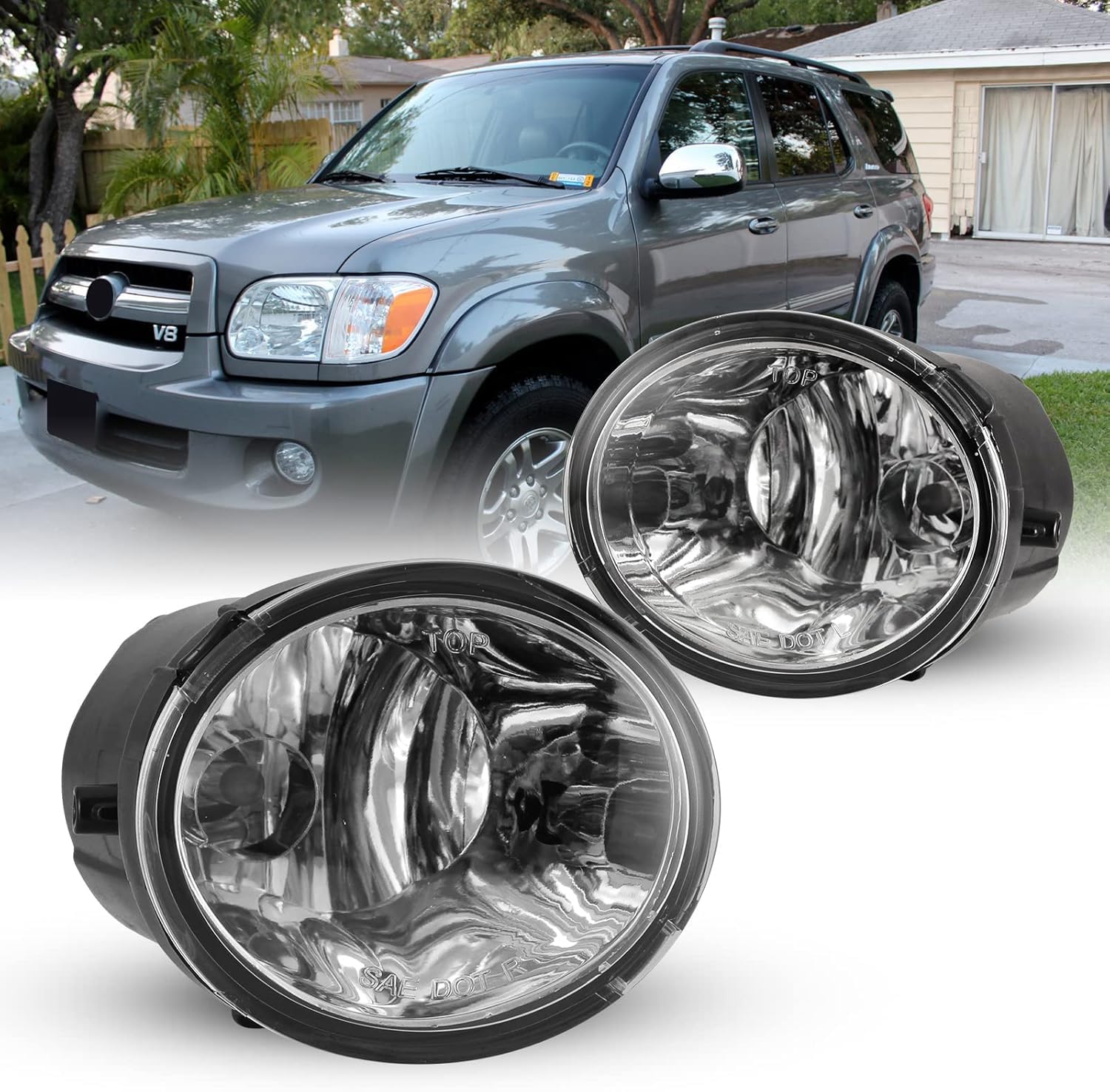 Nioboee Fog Lights Compatible with 2000-2006