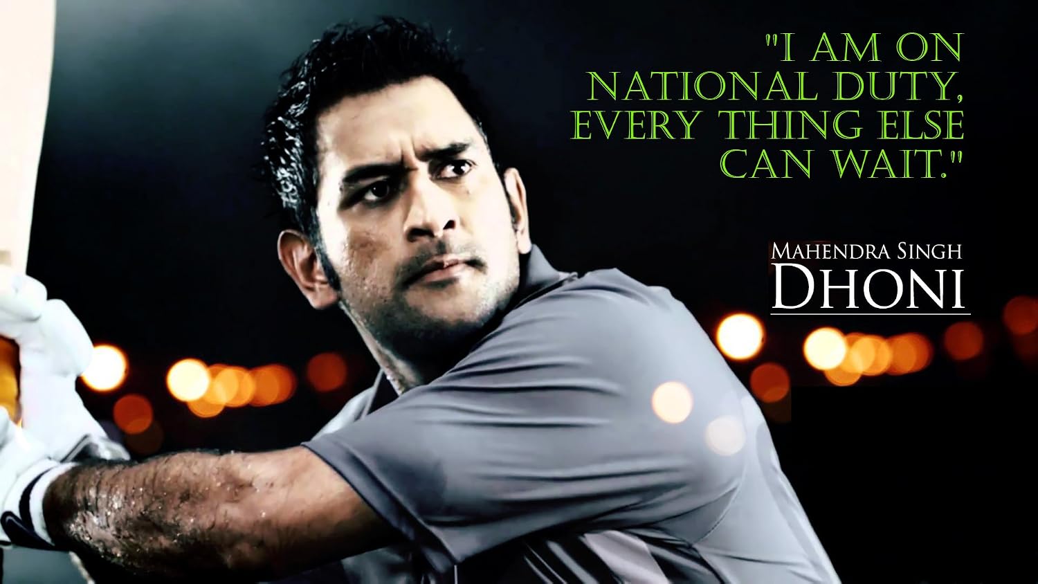 Kumkum Arts Wall Ms Dhoni Hd Poster Gloss Photographic Paper 12