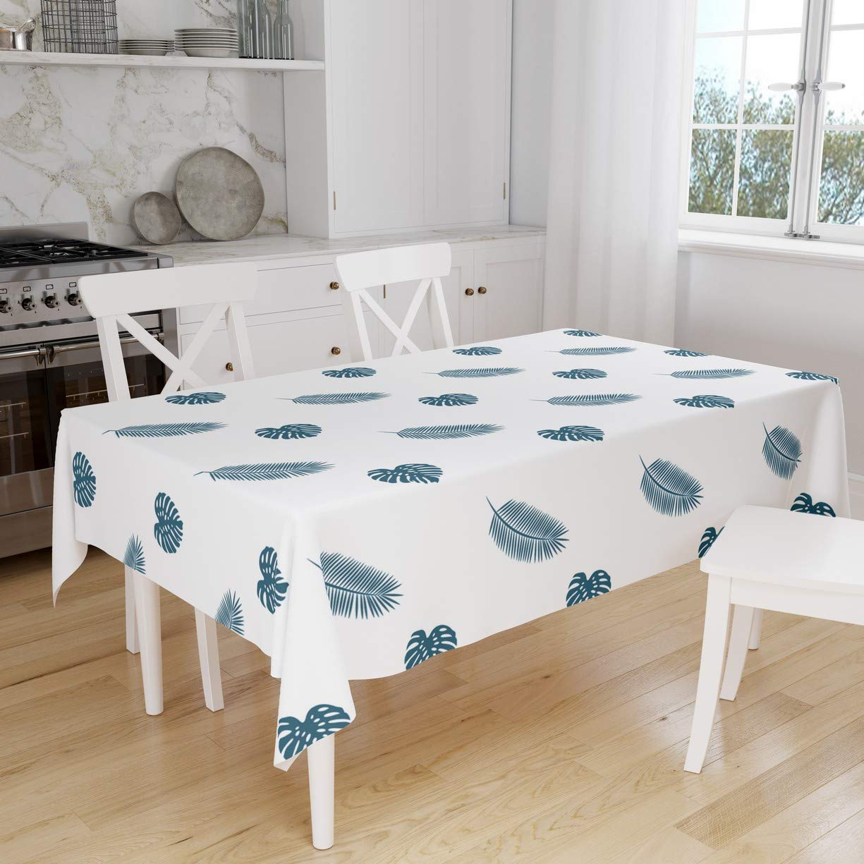 Bonamaison Kitchen Decoration, Tablecloth, 140cm x 160cm - Designed and Manufactured in Turkey