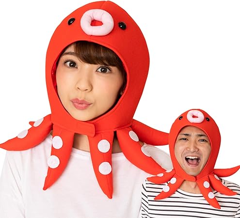 Amazon Party City かぶりもん バラエティグッズ タコかぶりもの ユニセックス 赤 おもちゃ おもちゃ Amazon Party City かぶりもん バラエティグッズ タコかぶりもの ユニセックス 赤 おもちゃ おもちゃ
