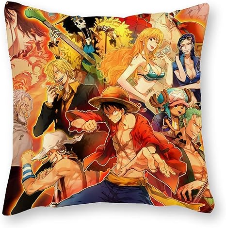 Amazon ワンピース One Piece枕カバー両面デザイン 可愛いプレゼントインテリア 人気 部屋 柔軟 おしゃれ 腰枕両面枕 クッション お昼寝枕人気アニメ お昼寝枕ふわふわ男女兼用おしゃれ可愛い 寝具 オンライン通販