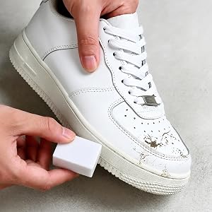 Shoe Eraser, Sneaker Cleaning Eraser,Magic Sponge Dirt Marks Remover,No Water Needed Portable Safe Stain Lifting Scuff Remove