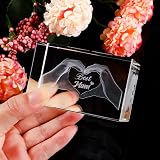 Ornalrist Crystal Best Mum 3D Heart Glass Night Light Gift view 7