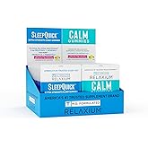 Relaxium SleepQuick & Calm Gummies, 144 Count, 5mg Melatonin, Magnesium, Ashwagandha, Non-Habit Forming, 72-Day Supply, Travel-Friendly