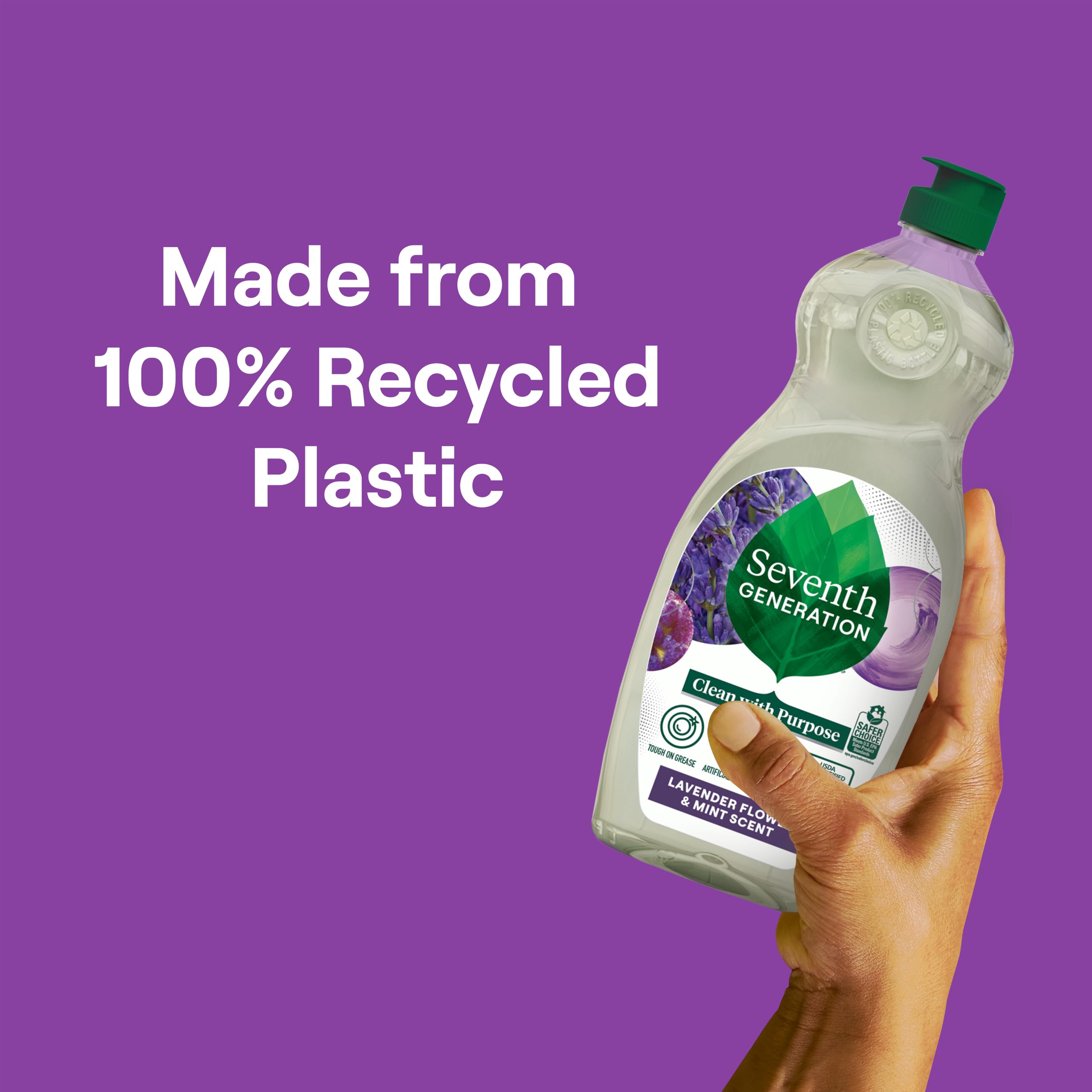 Seventh Generation Hand Dish Wash Refill, Lavender Floral & Mint, 3pk 50z