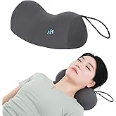 HHuanwfer Cervical Pillow Relieves Neck Pressure High-Density Memory Cotton Supports Cervical Sleep Traction Pillow to Help Deep Sleep