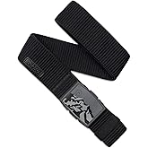 Arcade Experience Unisex Belt, Heavy Duty Elastic Webbing, Non-Metal Travel Friendly Buckle