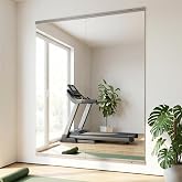 CASSILANDO Home Gym Mirror, 57"x 48" Dance Mirror 2 Pieces | Frameless Large Full Body Wall Mirror, Home Gym, Fitness, Yoga