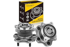 TOVASTY 2PCS 512388 Rear Wheel Hub Bearing Assembly Compatible with 2007-2018 Nissan Altima, 2009-2019 Maxima, 2015-16 Murano