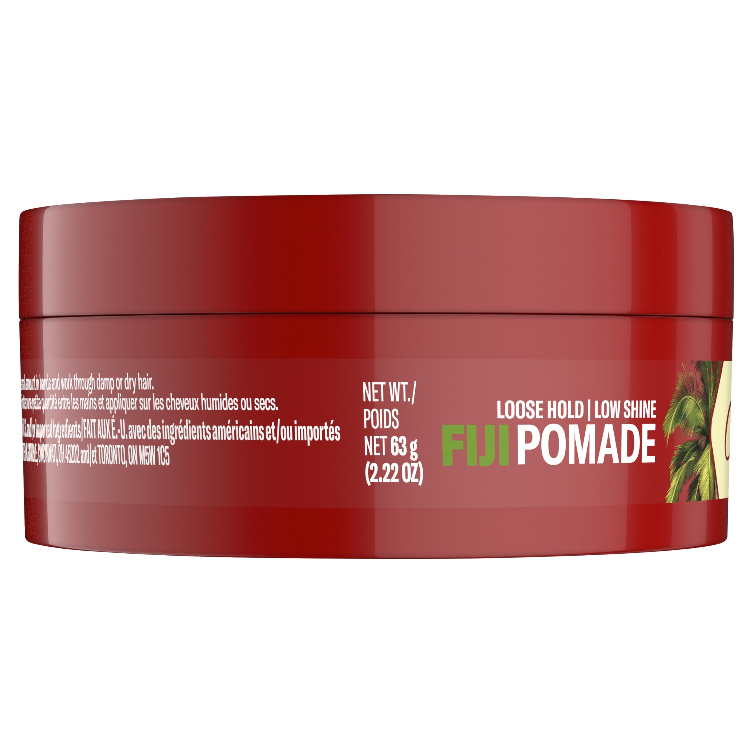 Old Spice Fiji Pomade for Men, Loose Hold, Low Shine, Men's Hair Styling, 2.22 Oz