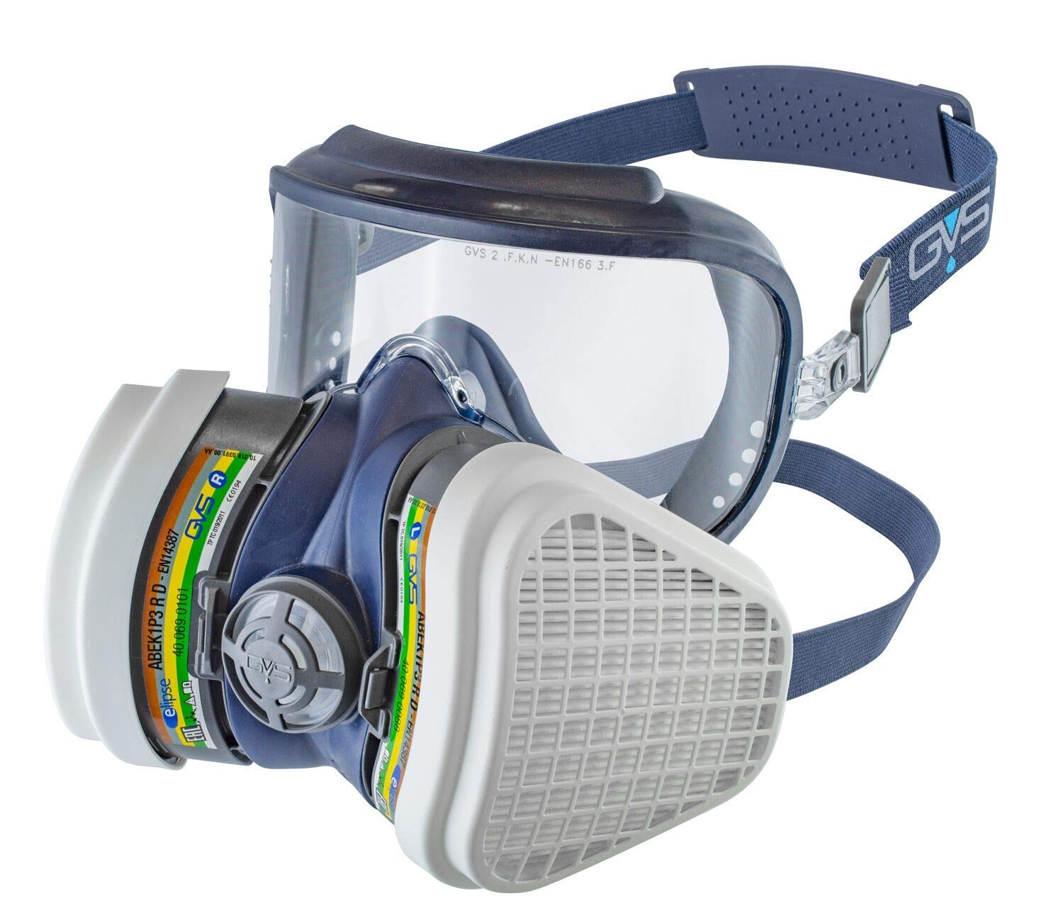 GVS Elipse Integra Mask with ABEK1P3 Filters for Multiple Gases, Vapours and Dust