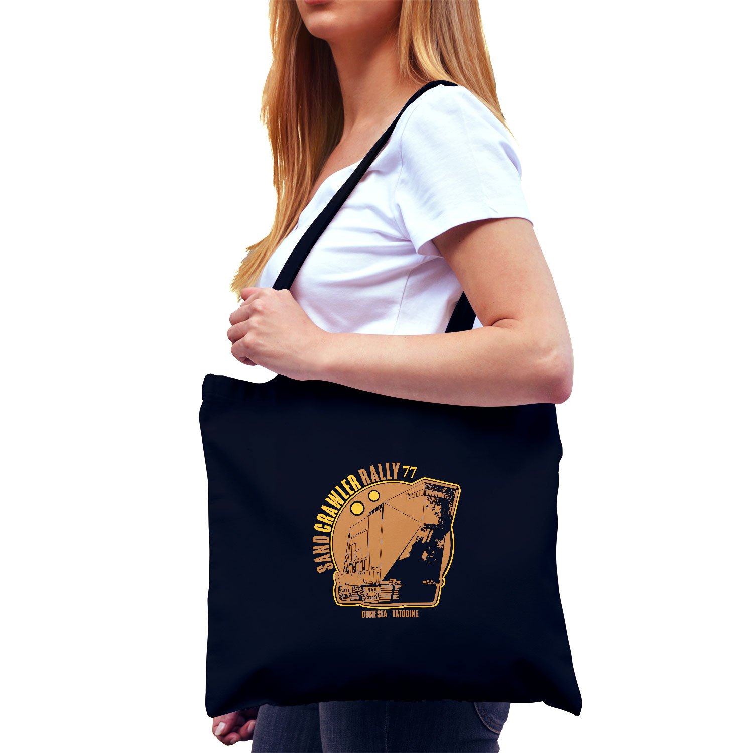 Texlab Unisex Adult VEND-188027 Cloth Bag, Black, 38 cm x 42 cm