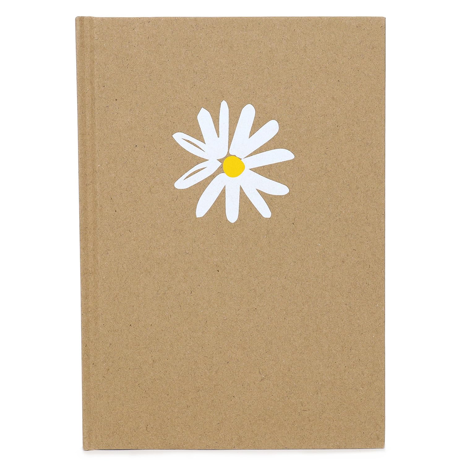 Fashion Stationery Notebook Notepad A5 Hardback Marble Bee or Daisy Style Lined Notebooks Journal To Do List Organiser Travel Writing Pads 120 Sheets (240 Pages) (Daisy)