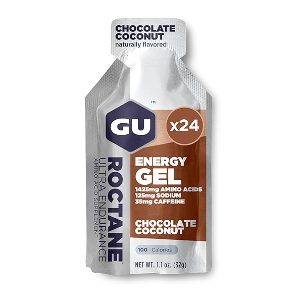 GU ENERGY ROCTANE ULTRA ENDURANCE ENERGY GEL, VEGAN,...