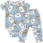 KICPOAY Baby Clothes Set Infant Bodysuits Pants Sets 0-24M For Boys Girls