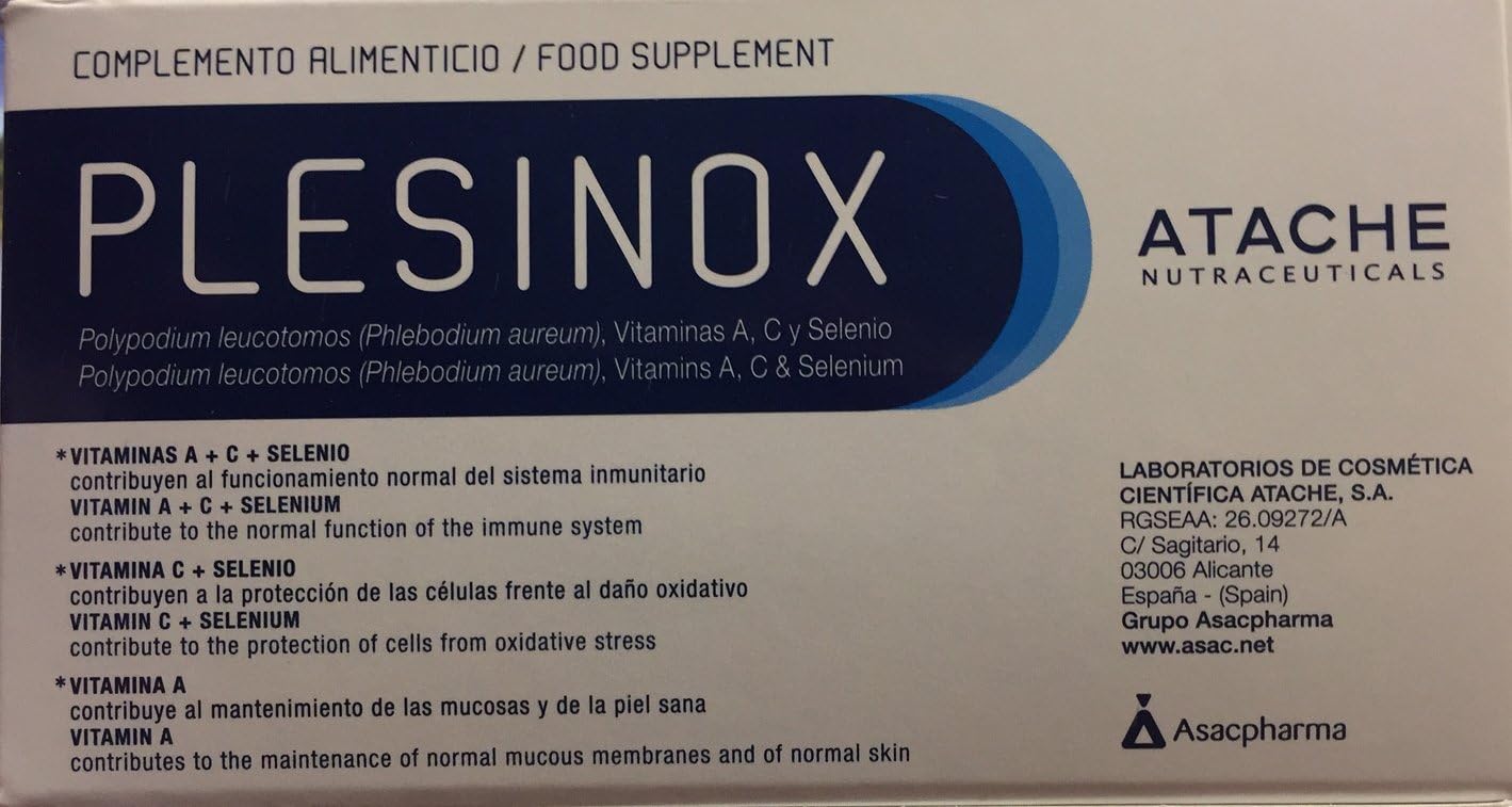 PLESINOX 60 Capsules for 2