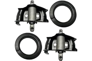 OTMGTGM Coil Spring Mounting Seat Saddles Perches and Insulators Compatible with 67-77 Ford Maverick, For 65-73 Ford Mustang,