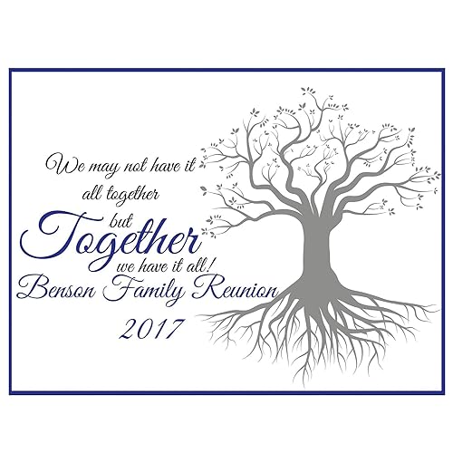 Amazon Com Personalized Family Tree For Reunion Decorations